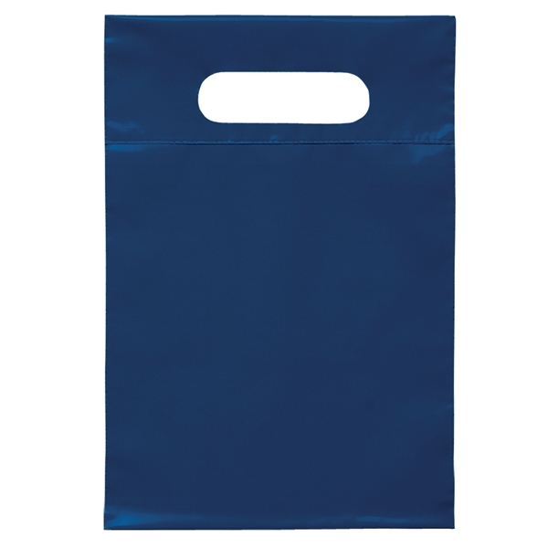 2.5 mil. low-density plastic bag with reinforced die cut handles.... from ASI 37940 Bag Makers Inc