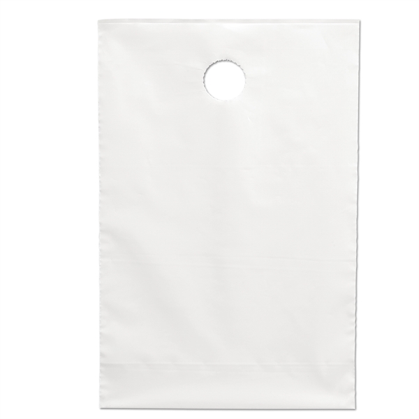 3.0 mil. plastic bag with 1 1/2" diameter hole can hang... from ASI 37940 Bag Makers Inc