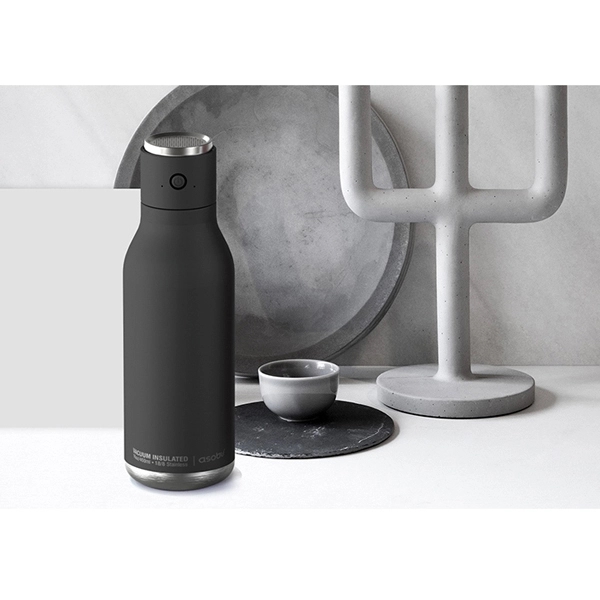 Double wall vacuum insulated stainless steel water bottle with wireless speaker.... from ASI 31518 ADNART