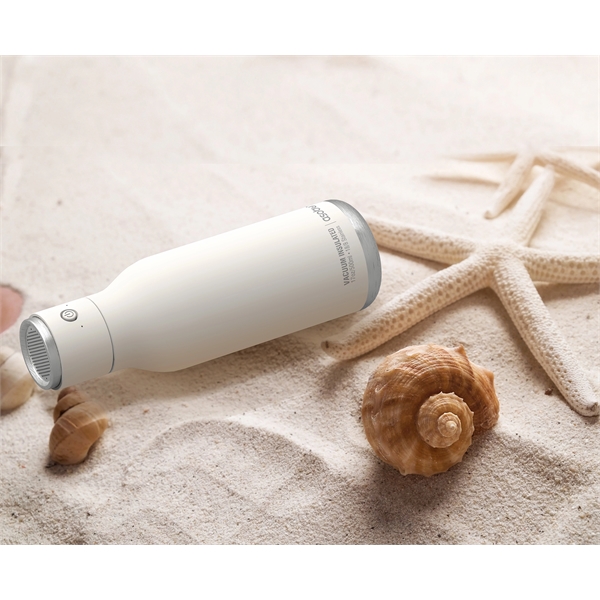 Double wall vacuum insulated stainless steel water bottle with wireless speaker.... from ASI 31518 ADNART