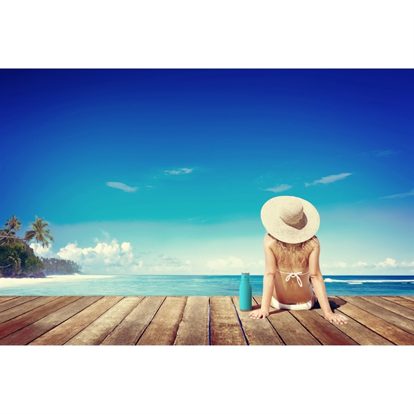 Double wall vacuum insulated stainless steel water bottle with wireless speaker.... from ASI 31518 ADNART