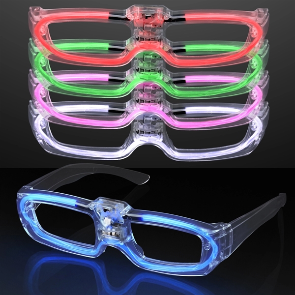 Blank or imprinted. Sound Reactive Lights Party Shades, 80s Style.... from ASI 34194 ALightPromos / Alight Promotional Products