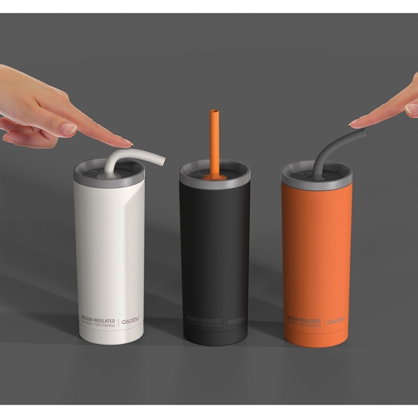 Double wall vacuum insulated stainless steel tumbler.... from ASI 31518 ADNART