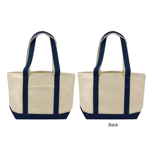 This 18 oz cotton canvas heavy-duty daily open boat tote is... from ASI 41511 Brainchild USA Inc / BrainChild Gift Club