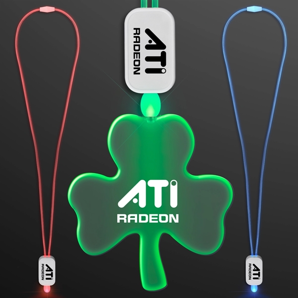 Neon Look LED Cool Lanyards with Acrylic Pendants.... from ASI 34194 ALightPromos / Alight Promotional Products