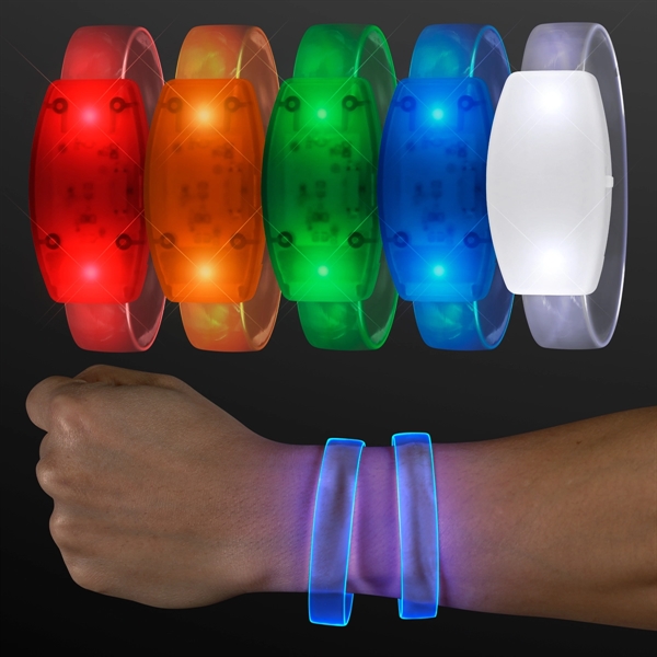 Galaxy Glow LED Band Bracelets; Blank and Imprinted Pricing... from ASI 34194 ALightPromos