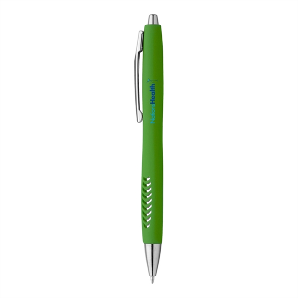 Ergonomic Soft Touch Plastic Pen... from ASI 31517 Admart Products / Admart Line