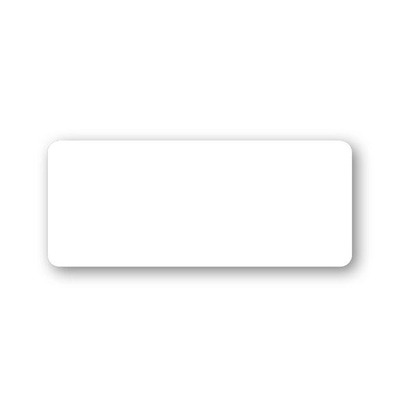 Medium-sized, polystyrene name badge with a pin backing.... from ASI 59080 Halls & Company