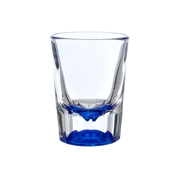 2 oz. shot glass with huge imprint area and heavy base... from ASI 39552 BEL Promo