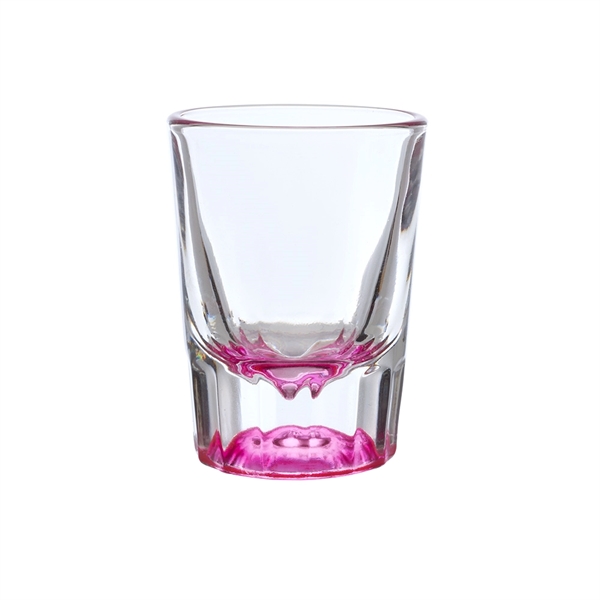2 oz. shot glass with huge imprint area and heavy base... from ASI 39552 BEL Promo