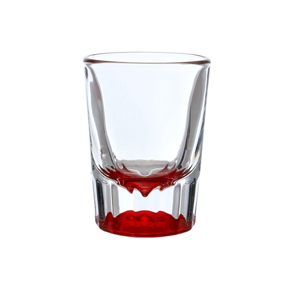 2 oz. shot glass with huge imprint area and heavy base... from ASI 39552 BEL Promo