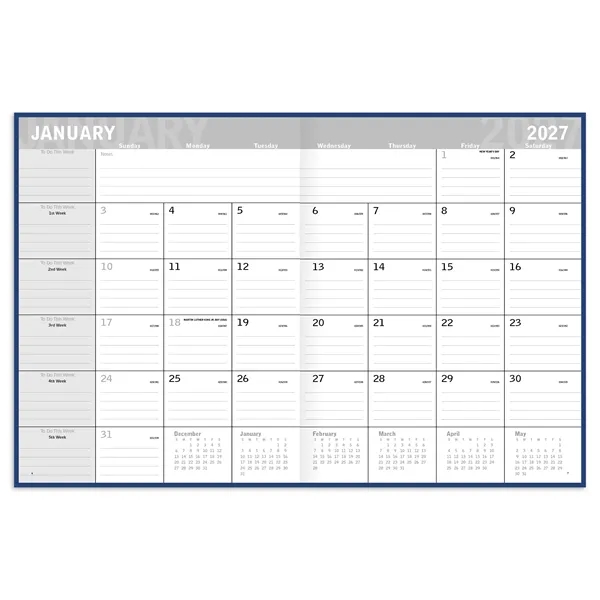 Classic Monthly Planner... from ASI 40480 Koozie Group / Norwood Triumph Calendar
