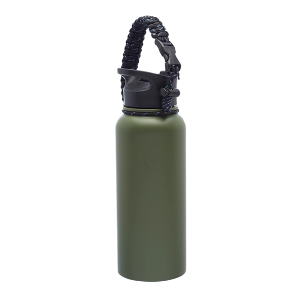 34 oz. stainless steel water bottle with plastic flip lid, handle,... from ASI 39552 BEL Promo