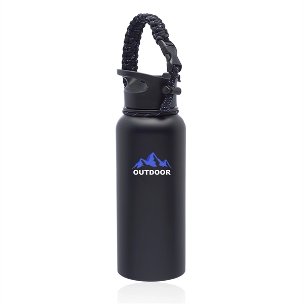 34 oz. stainless steel water bottle with plastic flip lid, handle,... from ASI 39552 BEL Promo