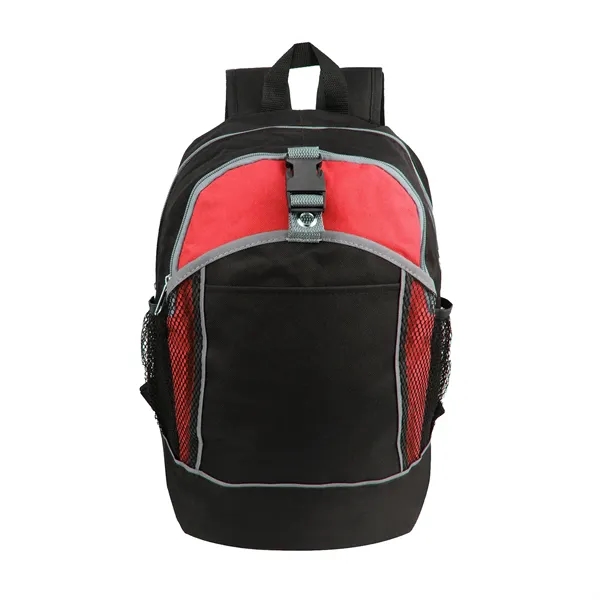 17" backpack with main zipper compartment, middle zipper pocket with interior... from ASI 41511 Brainchild USA Inc / BrainChild Gift Club