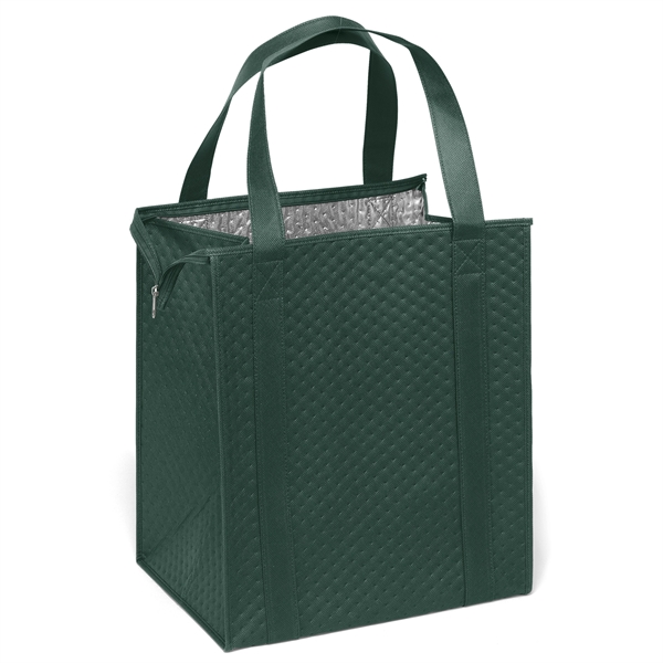 Insulated Non-Woven Tote with thermal foil interior.... from ASI 37940 Bag Makers Inc