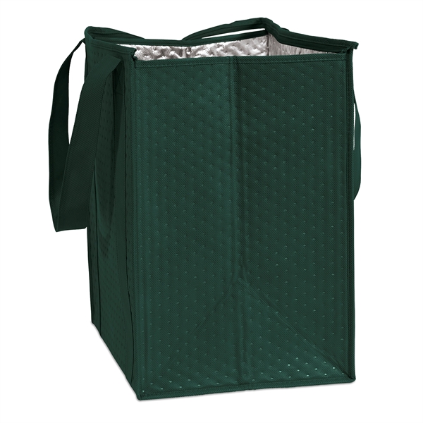 Insulated Non-Woven Tote with thermal foil interior.... from ASI 37940 Bag Makers Inc