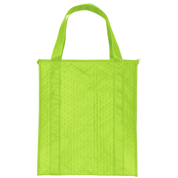 Insulated Non-Woven Tote with thermal foil interior.... from ASI 37940 Bag Makers Inc