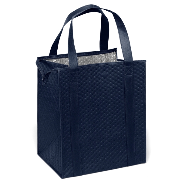 Insulated Non-Woven Tote with thermal foil interior.... from ASI 37940 Bag Makers Inc