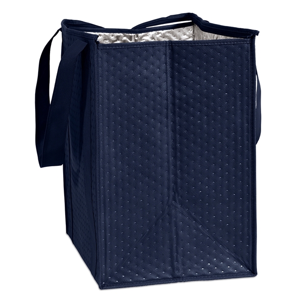 Insulated Non-Woven Tote with thermal foil interior.... from ASI 37940 Bag Makers Inc
