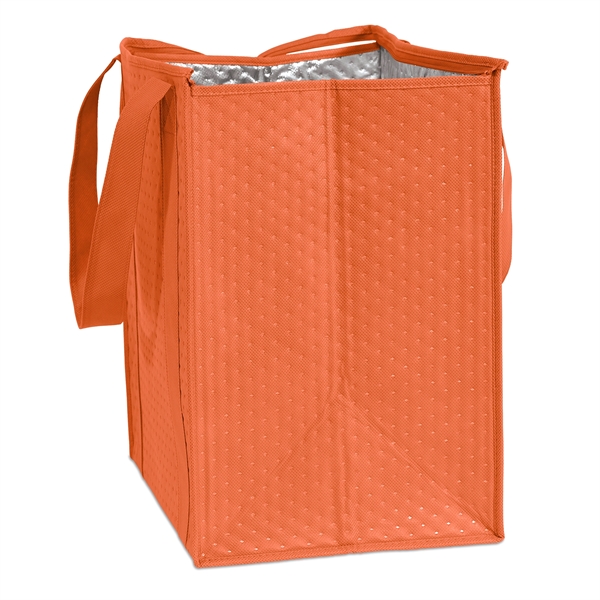 Insulated Non-Woven Tote with thermal foil interior.... from ASI 37940 Bag Makers Inc