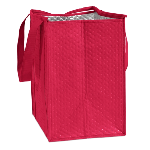 Insulated Non-Woven Tote with thermal foil interior.... from ASI 37940 Bag Makers Inc