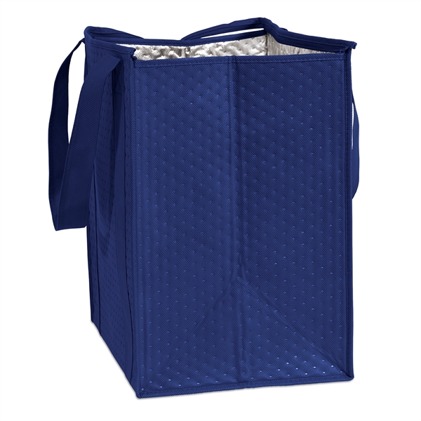 Insulated Non-Woven Tote with thermal foil interior.... from ASI 37940 Bag Makers Inc