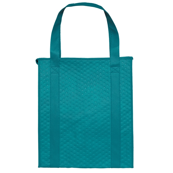 Insulated Non-Woven Tote with thermal foil interior.... from ASI 37940 Bag Makers Inc