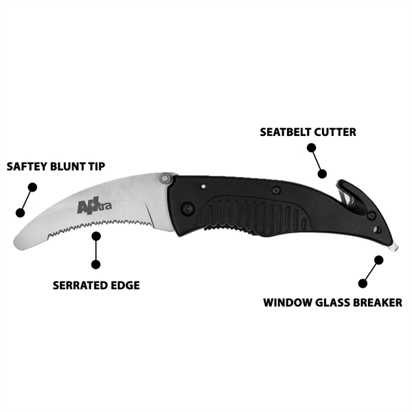 4 3/4" handle, 3 1/2" stainless steel blade.... from ASI 46170 Compass Industries Inc