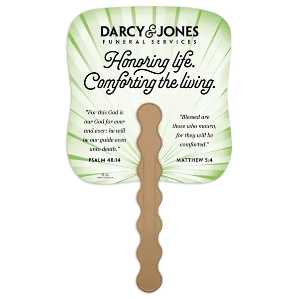 Palm Leaf Fan... from ASI 40480 Koozie Group