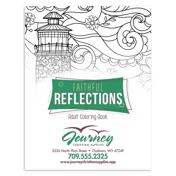 Good Value™ Faithful Followers Adult Coloring Book... from ASI 40480 Koozie Group
