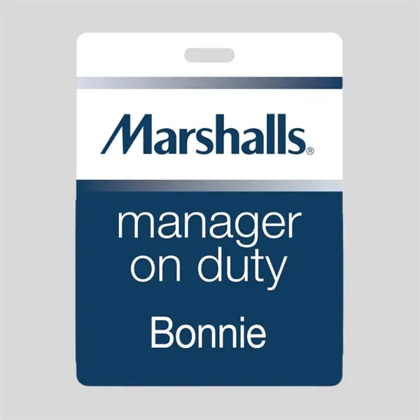 Event badges promote your brand... from ASI 42393 Budgetcard Inc