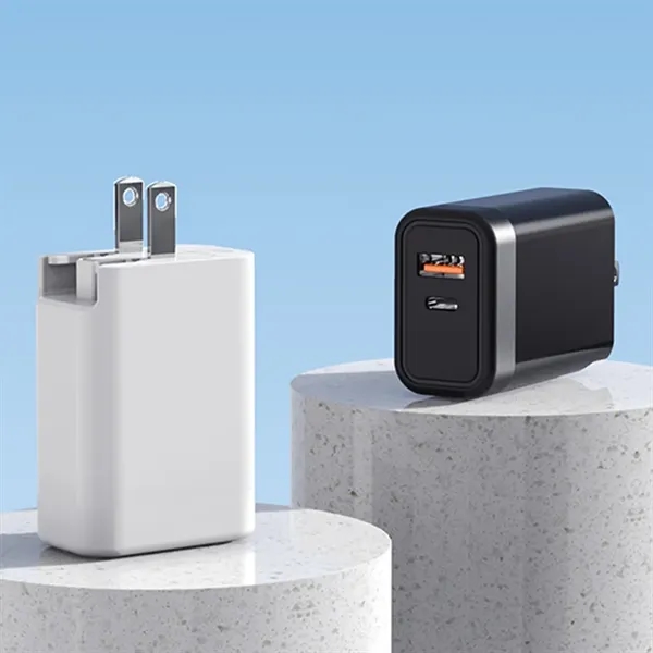 The TriCharge 65W Wall Charger is ultra-compact for travel and charges... from ASI 90154 Sunjoy Group Inc