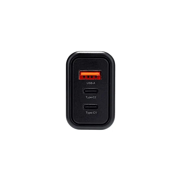 The TriCharge 65W Wall Charger is ultra-compact for travel and charges... from ASI 90154 Sunjoy Group Inc