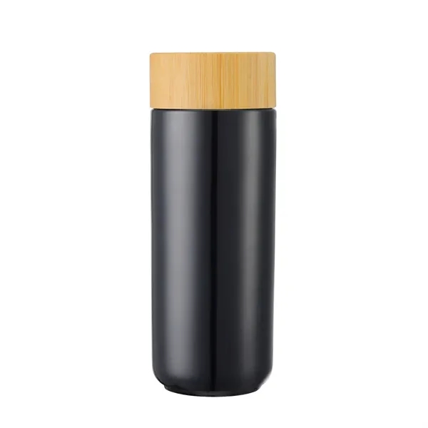 Corsa Double walled Heavy-Duty Ceramic Mug with Bamboo Lid.... from ASI 84592 St Regis Group