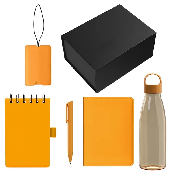Gift Set includes ST3285  NEOSKIN reg; POCKET SPIRAL NOTEPAD COMBO... from ASI 88660 Spector & Co.