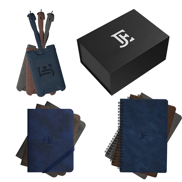 Gift Set includes ST3206  OLD MONEY SOFT COVER SPIRAL JOURNAL... from ASI 88660 Spector & Co.