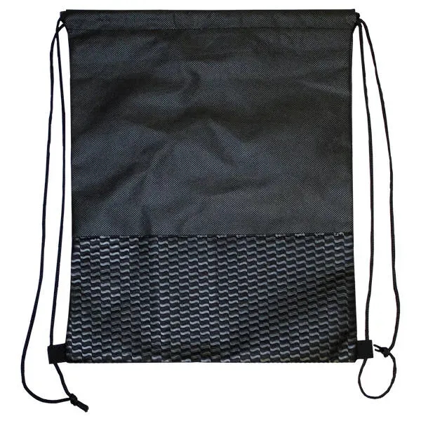 Blank, Wave NW Drawstring Backpack... from ASI 30270 Aakron Line