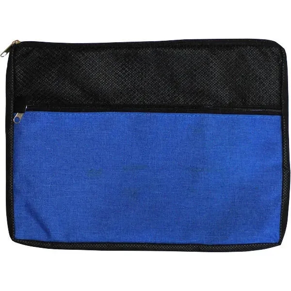 Blank, Double Zipper Accessory Bag... from ASI 30270 Aakron Line