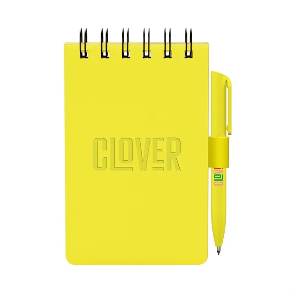 A compact spiral notepad and pen set designed for quick, efficient... from ASI 88660 Spector & Co.