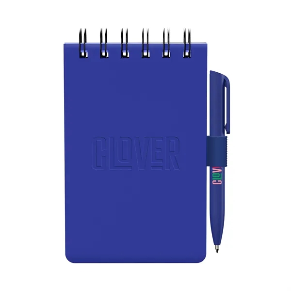 A compact spiral notepad and pen set designed for quick, efficient... from ASI 88660 Spector & Co.