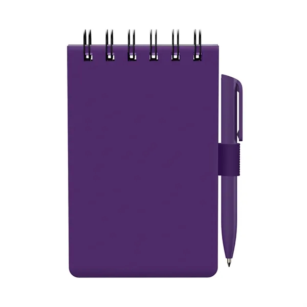 A compact spiral notepad and pen set designed for quick, efficient... from ASI 88660 Spector & Co.