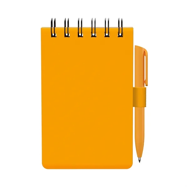 A compact spiral notepad and pen set designed for quick, efficient... from ASI 88660 Spector & Co.
