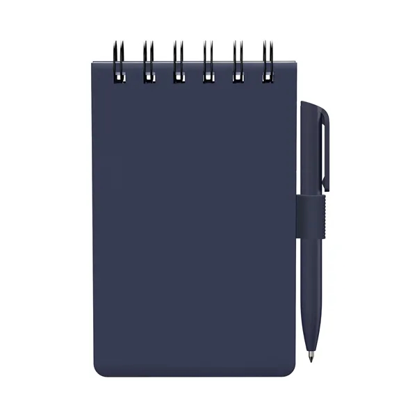 A compact spiral notepad and pen set designed for quick, efficient... from ASI 88660 Spector & Co.