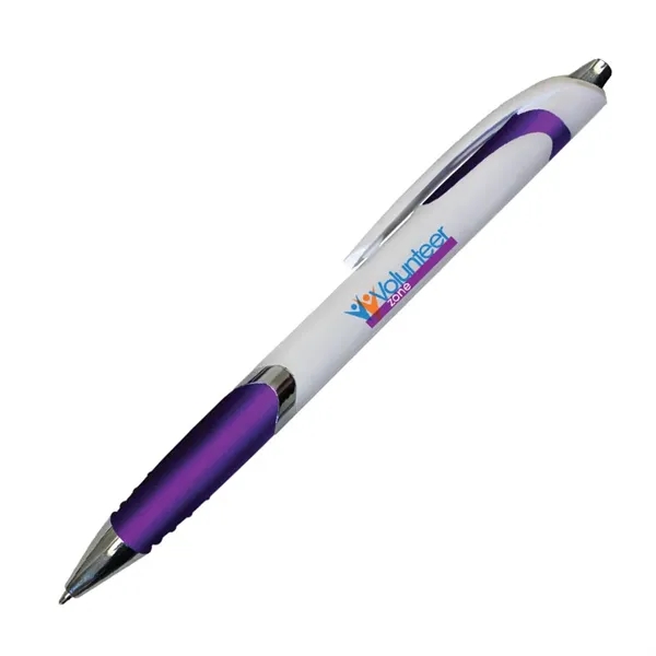White Crest Grip Pen, Full Color Digital... from ASI 30270 Aakron Line
