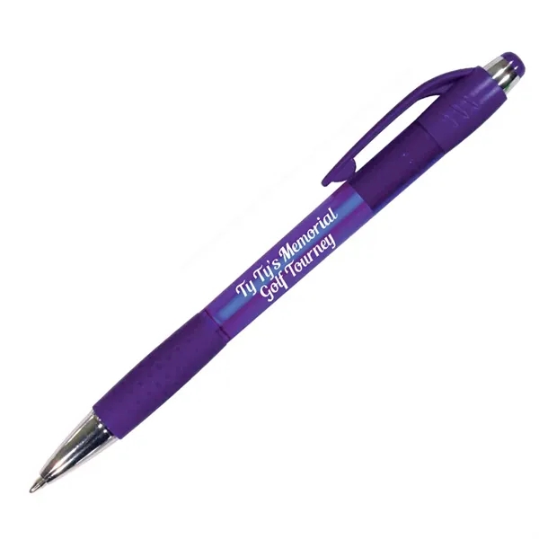 Mardi Gras Grip Pen... from ASI 30270 Aakron Line