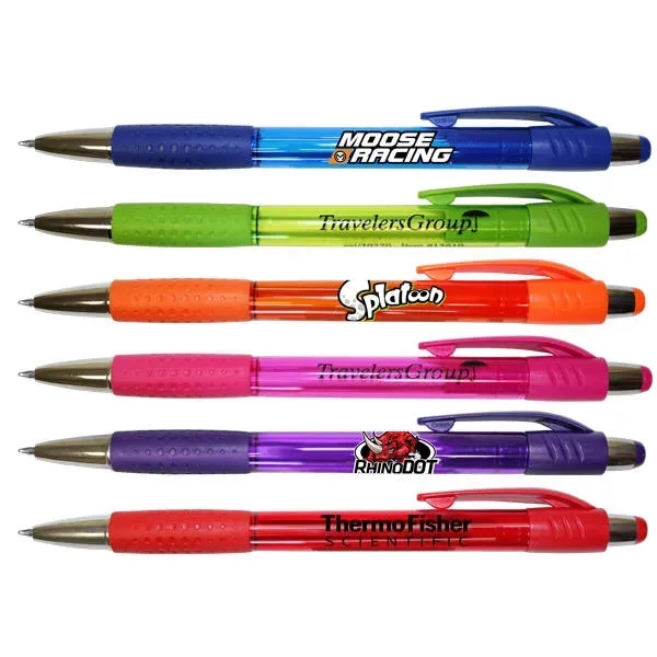 Mardi Gras Grip Pen... from ASI 30270 Aakron Line