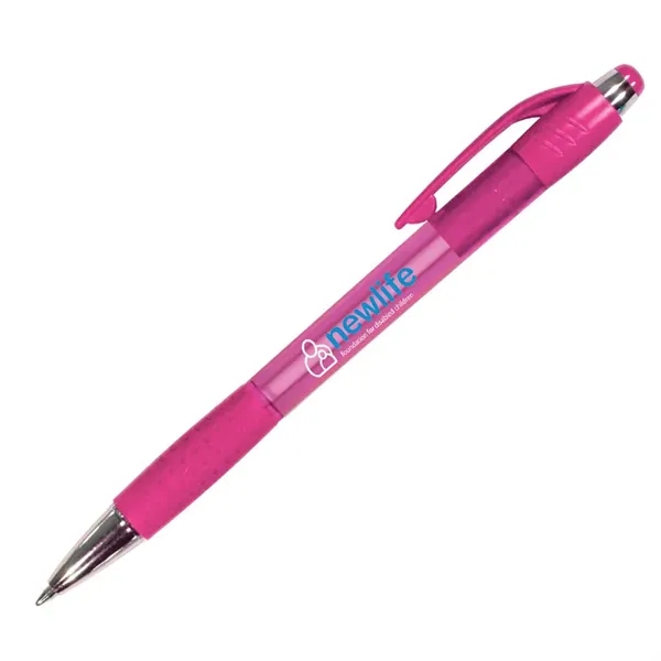 Mardi Gras Grip Pen, Full Color Digital... from ASI 30270 Aakron Line