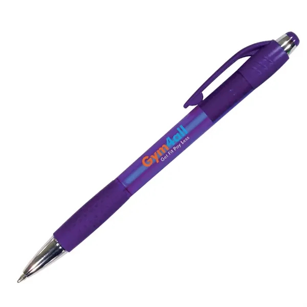 Mardi Gras Grip Pen, Full Color Digital... from ASI 30270 Aakron Line