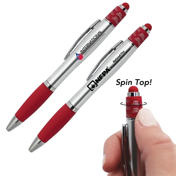 Fire Spin Top Pen/Stylus... from ASI 30270 Aakron Line